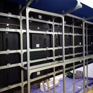 40铝型材拼接屏落地支架三星LG海康通用定制